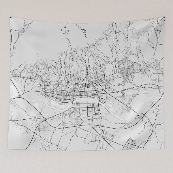 Item preview, Zagreb City Map of Croatia - Light designed and sold by deMAP.