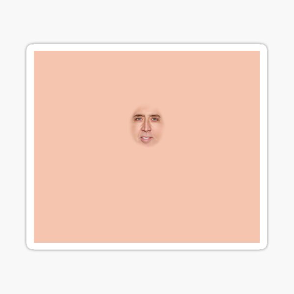 Item preview, Nic Cage Face designed and sold by le daddy.