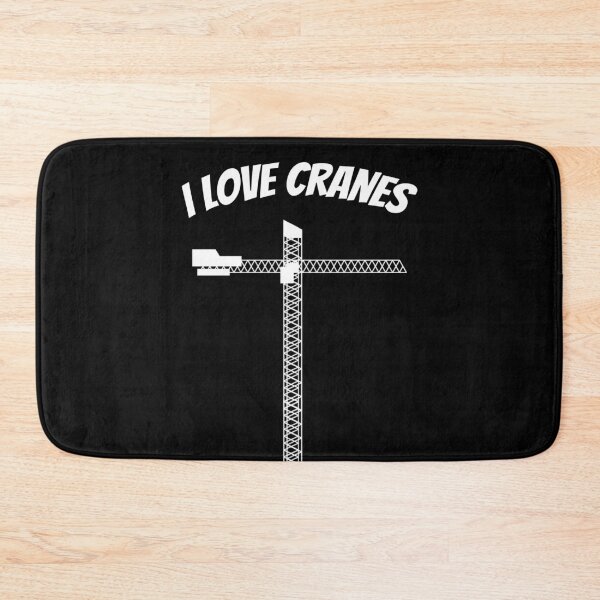 Item preview, I love cranes crane crane operator construction site gift designed and sold by leofel.