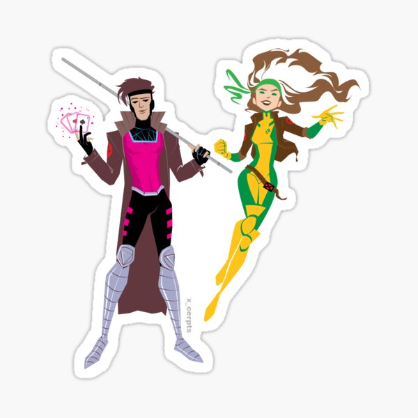 Remy & Rogue Sticker