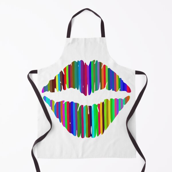 Item preview, Pop Art Crayon Lips on White - Large designed and sold by AlteredAtelier.