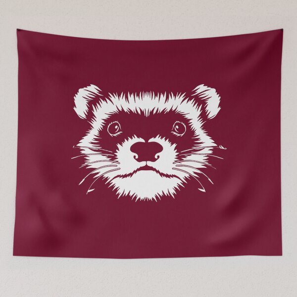 Item preview, Ferret Face Graphic Illustration for Mom - Funny Ferret Lovers Gift designed and sold by NUMAcreations.