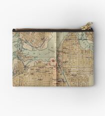Vintage Map of Ottawa Canada (1894) Studio Pouch