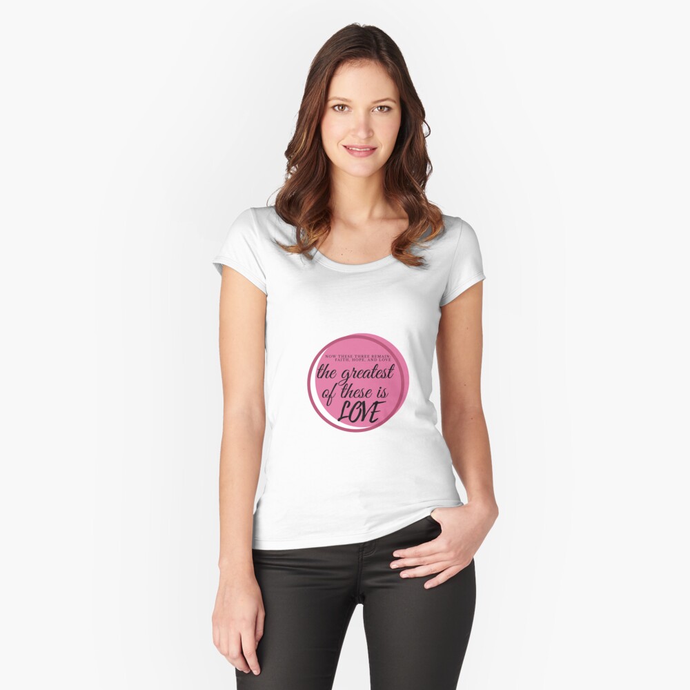 Item preview, Fitted Scoop T-Shirt designed and sold by Cinders-Embers.