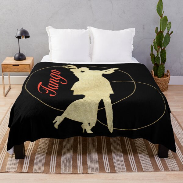 Item preview, Vintage Gold Art Deco Couple Dancing Tango designed and sold by infinitetango.