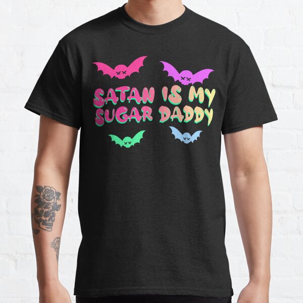 Pastel Goth - Satan Is My Sugar Daddy Classic T-Shirt