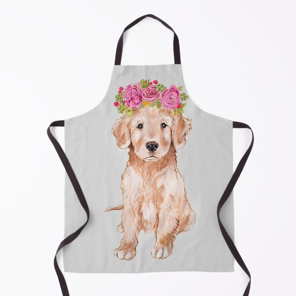 Item preview, Labrador Retriever dog with flowers pet puppy cute sweet dogs funny designed and sold by Coolstuff4you71.