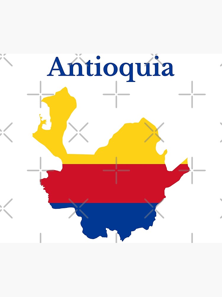 Thumbnail 3 of 3, Poster, Antioquia Department Map, Colombian Department designed and sold by marosharaf.