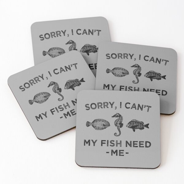 Item preview, Aquarium Marine Biologist Sorry I Can't My Fish Need Me designed and sold by AutonomousN.