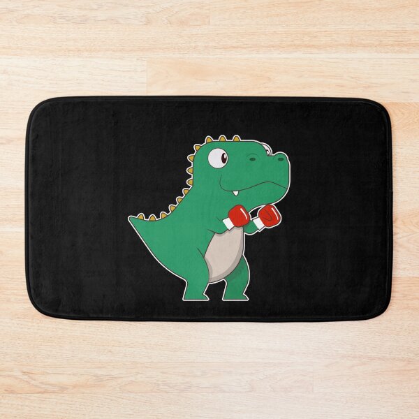 Item preview, Dinosaur at Boxing with Boxing gloves designed and sold by Snabdesign84.