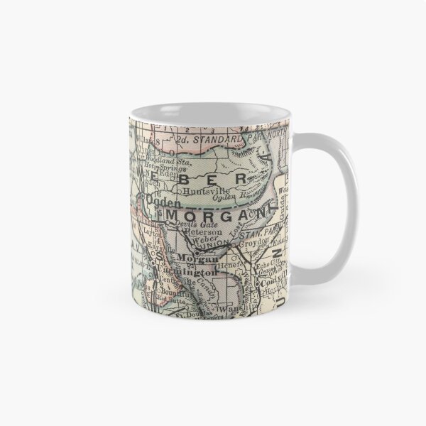 Item preview, Vintage Map of Salt Lake City (1891) designed and sold by BravuraMedia.