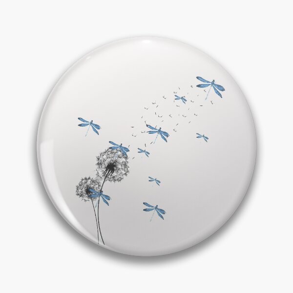 Item preview, Dandelion Dragonfly Flower Awesome, fower awesome gift designed and sold by HananDesign13.