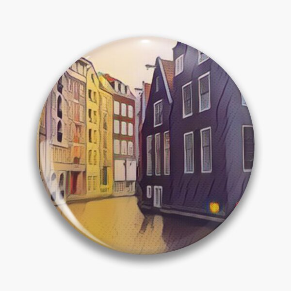 Item preview, Amsterdam Skyline Art Print designed and sold by Simona Balan.