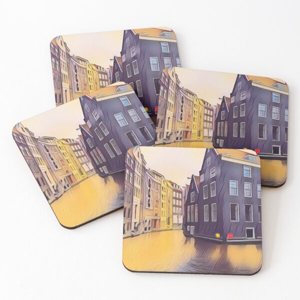 Item preview, Amsterdam Skyline Art Print designed and sold by Simona Balan.