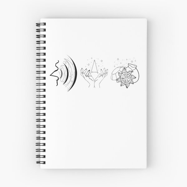 Item preview, Verbal Somatic Material in black and white designed and sold by MarisaCee.