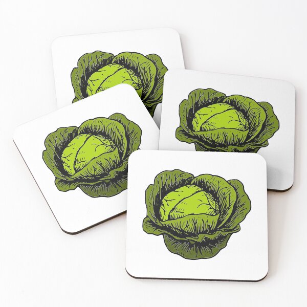 Item preview, Green Cabbage designed and sold by rhodeyart.