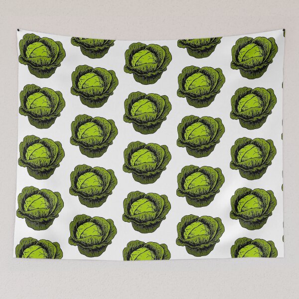 Item preview, Green Cabbage designed and sold by rhodeyart.