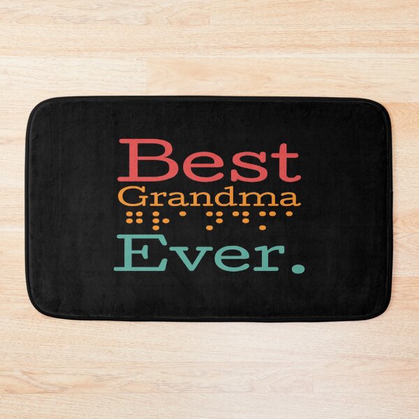 Item preview, Gifts For Blind Grandmas Best Grandma Ever Retro Design designed and sold by tshirtworld.