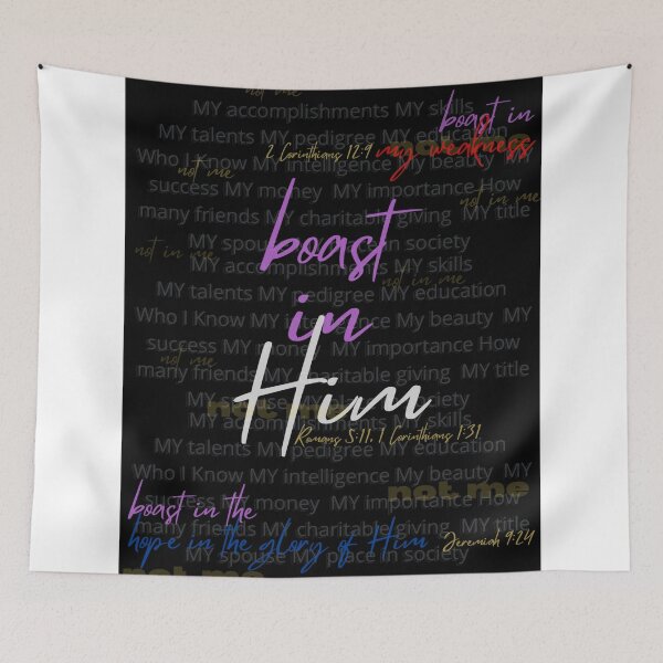 Item preview, boast in Him designed and sold by KaiKwercreation.