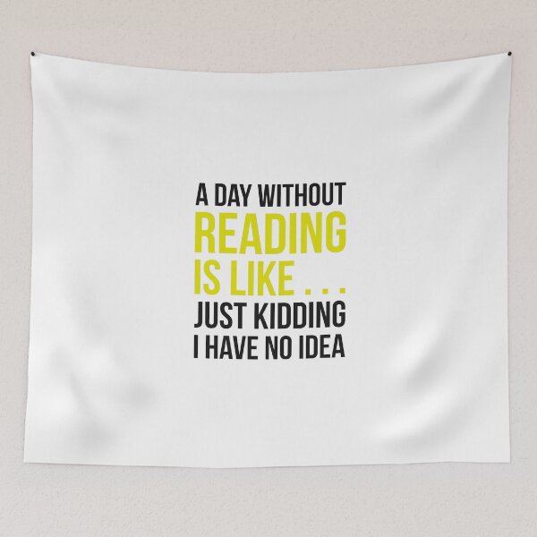 Item preview, A Day Without Reading designed and sold by GoldenDov.