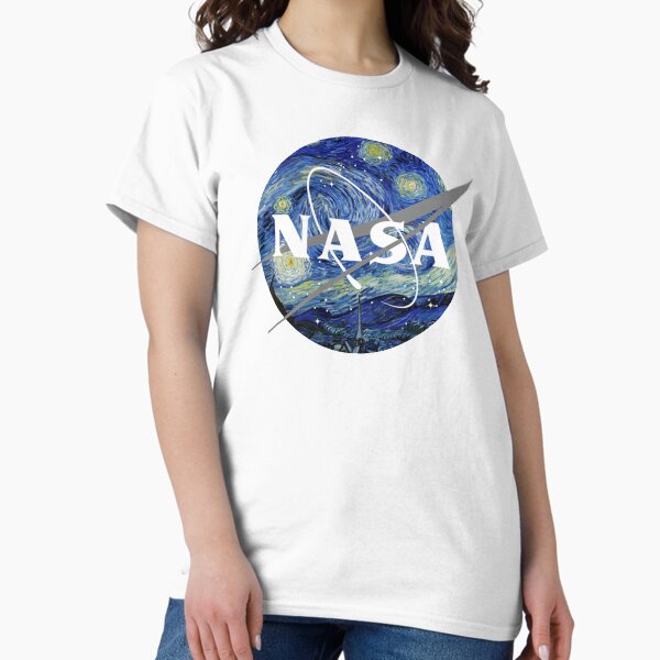 Item preview, Nasa Van Gogh Starry Night Logo designed and sold by HQShirts.