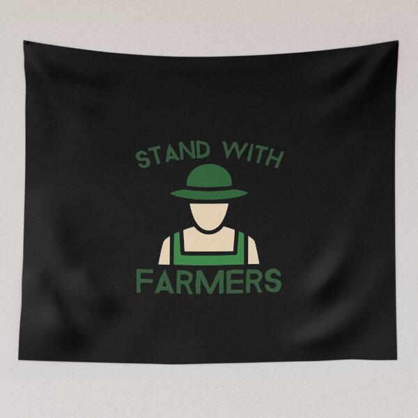 Item preview, I Stand with Farmers! designed and sold by Lijo Jose.