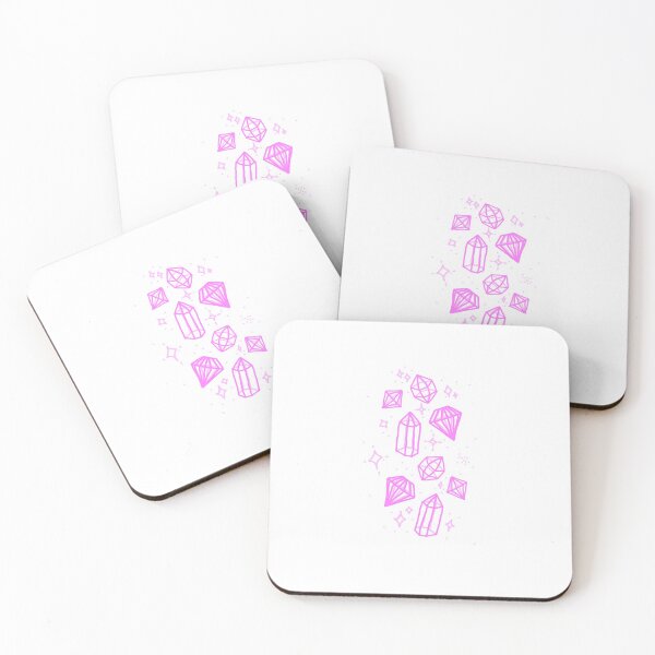 Item preview, Magical crystals in pink designed and sold by SagaAuroraL.