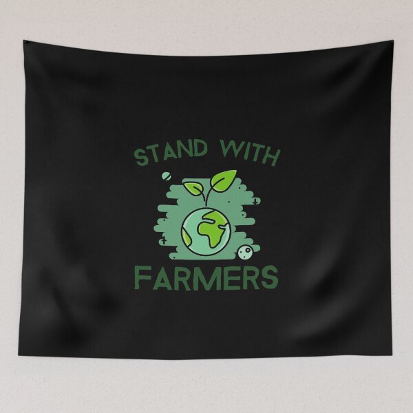 Item preview, Stand with Farmers! designed and sold by Lijo Jose.
