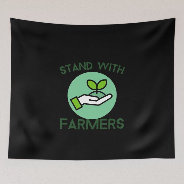 Item preview, Stand with Farmers! designed and sold by Lijo Jose.