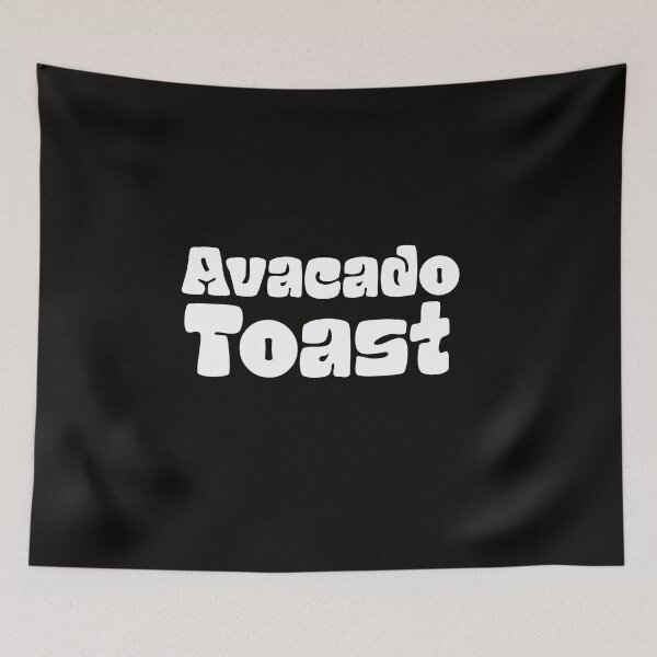 Item preview, Avacado Toast Black designed and sold by DamaliePierre.
