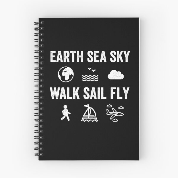 Item preview, Earth Sea Sky Walk Sail Fly. Flying and Pilot designed and sold by VFRZone.