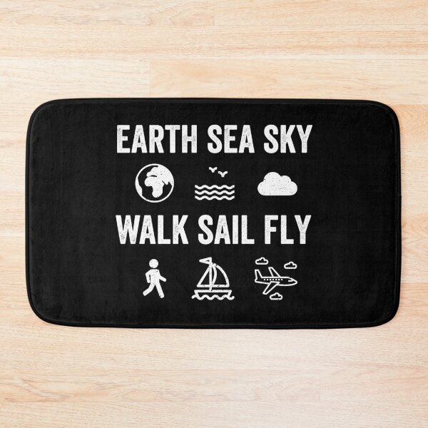Item preview, Earth Sea Sky Walk Sail Fly. Flying and Pilot designed and sold by VFRZone.