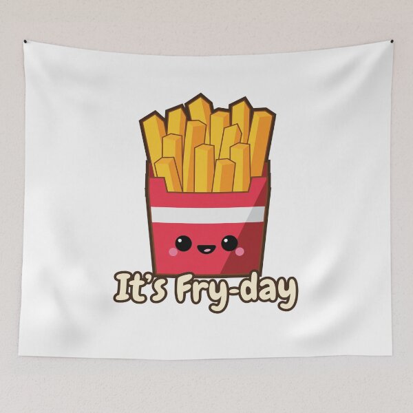 Item preview, It's Fry-day designed and sold by VivtheFish.