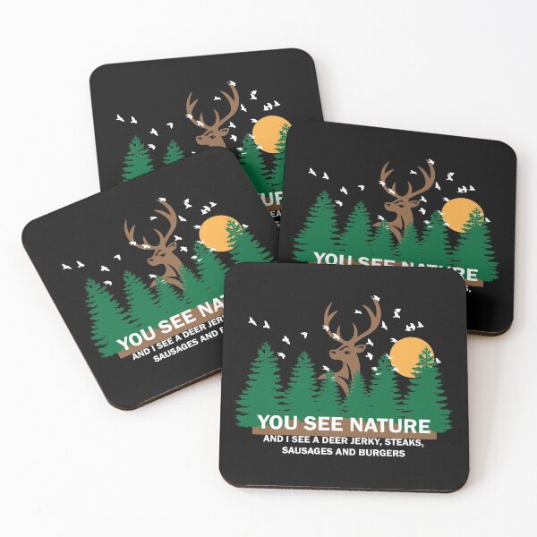 Item preview, Hunting Shirts For Men You See Nature Funny Hunting Gifts designed and sold by LA diseños.