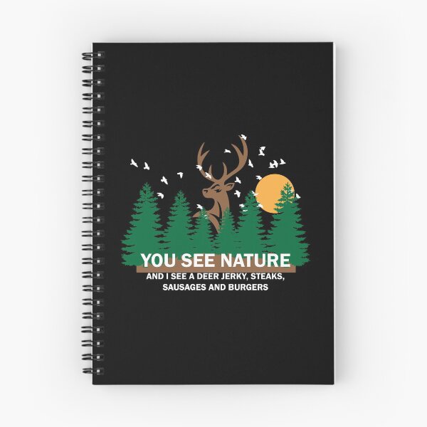 Item preview, Hunting Shirts For Men You See Nature Funny Hunting Gifts designed and sold by LA diseños.