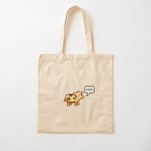 Stardew Valley Cow Baumwolltasche
