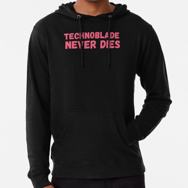 Technoblade Never Dies Men's Hoodie with Pocket - Technoblade