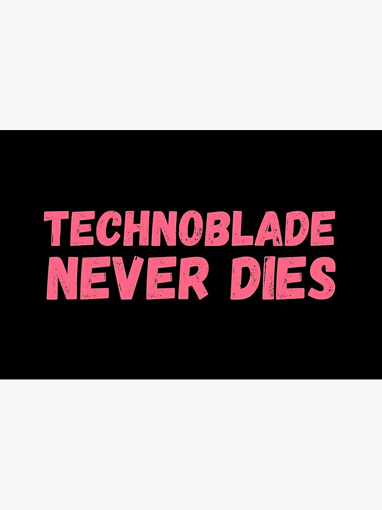 Technoblade Never Dies Funny Zip Hoodie