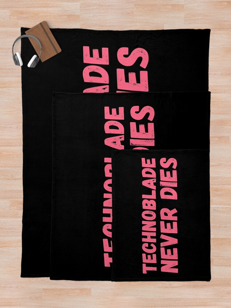 Technoblade Never Dies Blanket