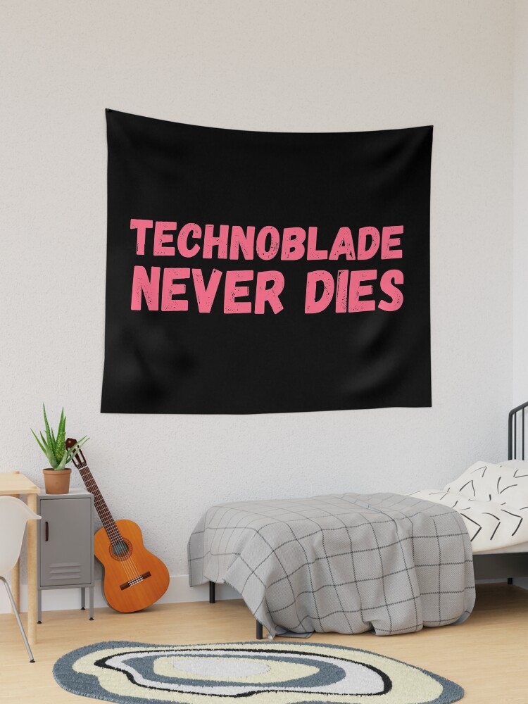 Technoblade never dies, meme Sticker for Sale by ds-4