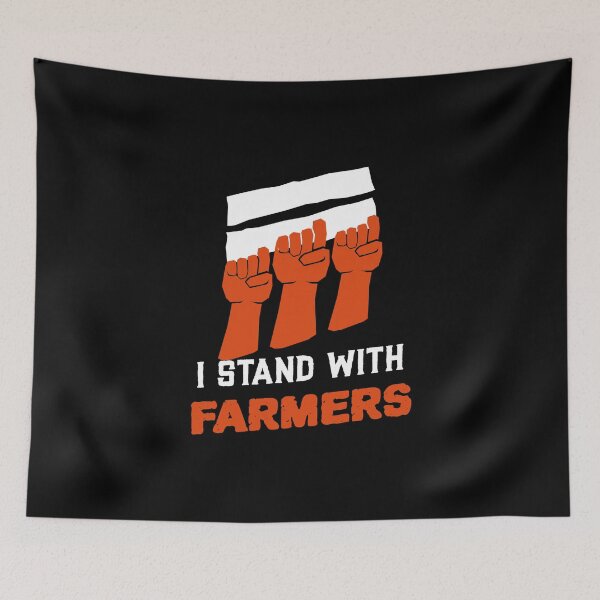 Item preview, I Stand with Farmers! designed and sold by Lijo Jose.