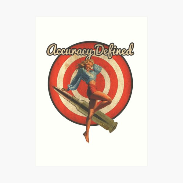 6.5 Creedmoor Accuracy Defined | Vintage Art Print