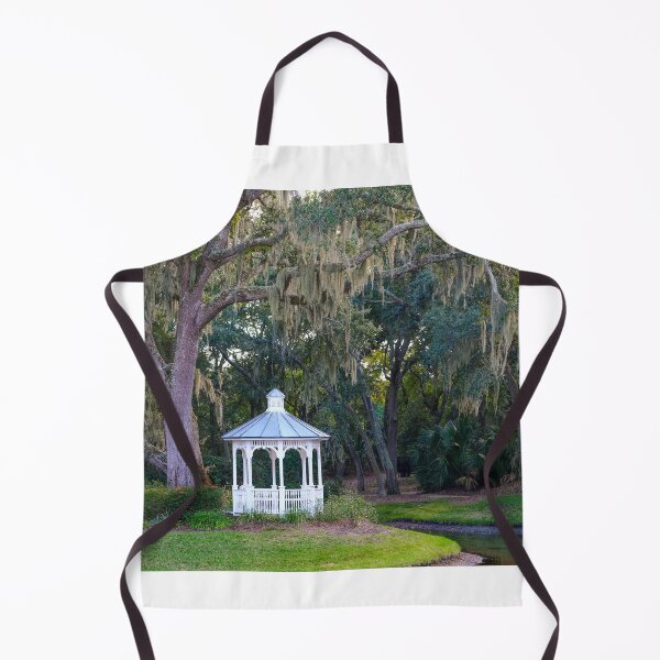Item preview, White Gazebo in Garden designed and sold by dbvirago.