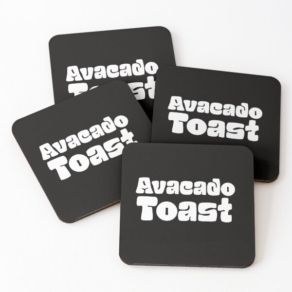 Item preview, Avacado Toast Black designed and sold by DamaliePierre.