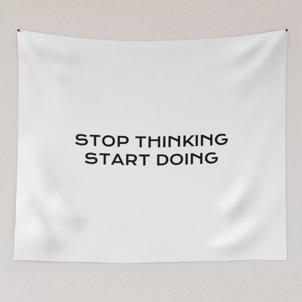 Item preview, Stop thinking start doing designed and sold by Inspirationmotivation.