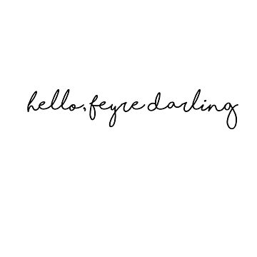 Artwork thumbnail, hello feyre darling by mckmartinn