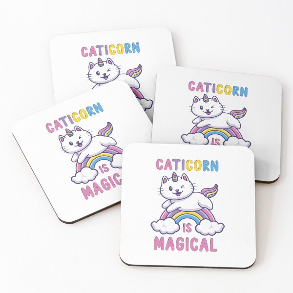 Item preview, caticorn is magical designed and sold by Nerd Digs.