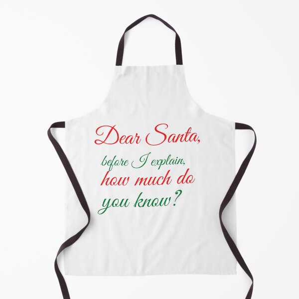 Item preview, Dear Santa before I explain how much do you know? Christmas Edition designed and sold by Beyond Perception.