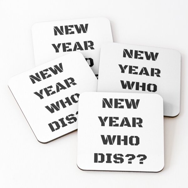 Item preview, New Year Who Dis?? designed and sold by SciathDe.