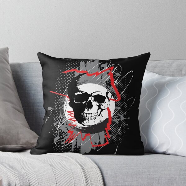 Item preview, Skull trash polka designed and sold by Sima Sirus.